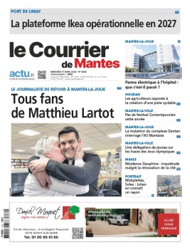 Lisez Le Courrier de Mantes du 17 avril 2024 sur ePresse.fr