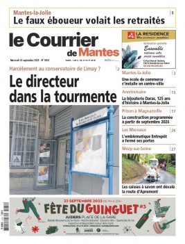 Lisez Le Courrier de Mantes du 20 septembre 2023 sur ePresse.fr