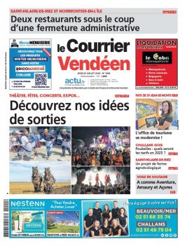 Lisez Le Courrier Vendéen du 25 juillet 2024 sur ePresse.fr