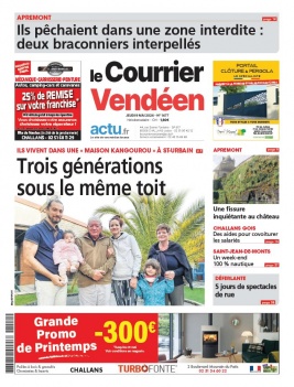 Lisez Le Courrier Vendéen du 09 mai 2024 sur ePresse.fr