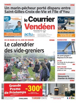 Lisez Le Courrier Vendéen du 28 mars 2024 sur ePresse.fr