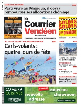 Lisez Le Courrier Vendéen du 30 juin 2022 sur ePresse.fr