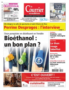 Le Courrier Vendéen N°1242 du 07 novembre 2019 à télécharger sur iPad