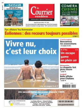 Le Courrier Vendéen N°1232 du 29 août 2019 à télécharger sur iPad