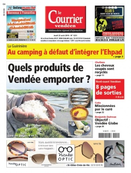 Le Courrier Vendéen N°1231 du 22 août 2019 à télécharger sur iPad