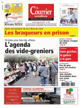 Le Courrier Vendéen N°1183 du 20 septembre 2018 à télécharger sur iPad