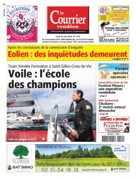 Le Courrier Vendéen N°1179 du 23 août 2018 à télécharger sur iPad