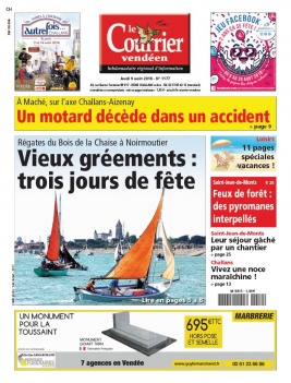 Le Courrier Vendéen N°1177 du 09 août 2018 à télécharger sur iPad