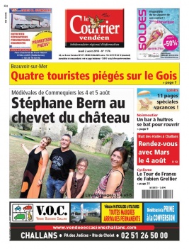 Le Courrier Vendéen N°1176 du 02 août 2018 à télécharger sur iPad