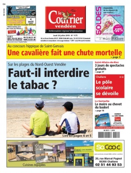 Le Courrier Vendéen N°1175 du 26 juillet 2018 à télécharger sur iPad