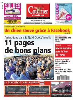 Le Courrier Vendéen N°1173 du 12 juillet 2018 à télécharger sur iPad