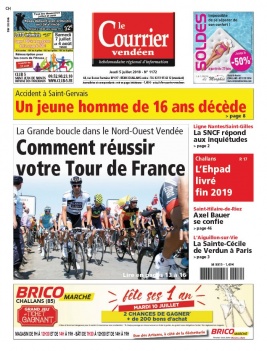 Le Courrier Vendéen N°1172 du 05 juillet 2018 à télécharger sur iPad