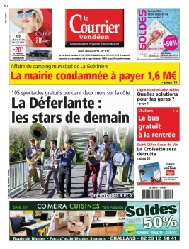 Le Courrier Vendéen N°1171 du 28 juin 2018 à télécharger sur iPad