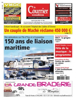 Le Courrier Vendéen N°1169 du 14 juin 2018 à télécharger sur iPad