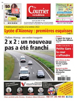 Le Courrier Vendéen N°1168 du 07 juin 2018 à télécharger sur iPad