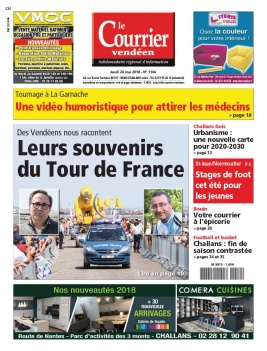 Le Courrier Vendéen N°1166 du 24 mai 2018 à télécharger sur iPad
