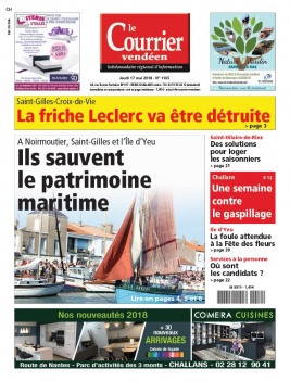 Le Courrier Vendéen N°1165 du 17 mai 2018 à télécharger sur iPad