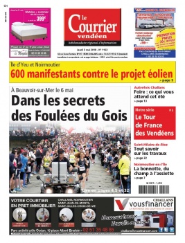 Le Courrier Vendéen N°1163 du 03 mai 2018 à télécharger sur iPad