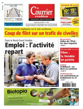 Le Courrier Vendéen N°1162 du 26 avril 2018 à télécharger sur iPad