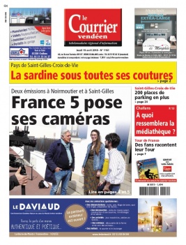 Le Courrier Vendéen N°1161 du 19 avril 2018 à télécharger sur iPad