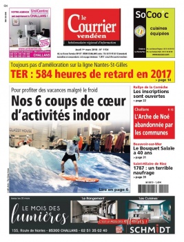 Le Courrier Vendéen N°1154 du 01 mars 2018 à télécharger sur iPad