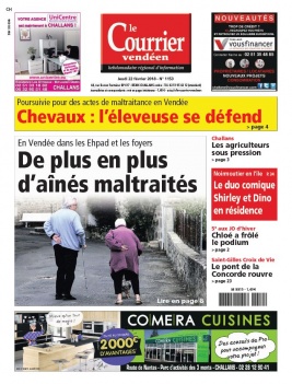 Le Courrier Vendéen N°1153 du 22 février 2018 à télécharger sur iPad