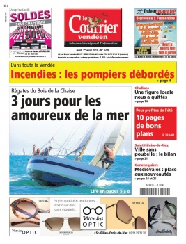 Le Courrier Vendéen N°1228 du 01 août 2019 à télécharger sur iPad