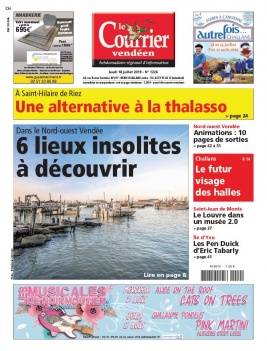 Le Courrier Vendéen N°1226 du 18 juillet 2019 à télécharger sur iPad