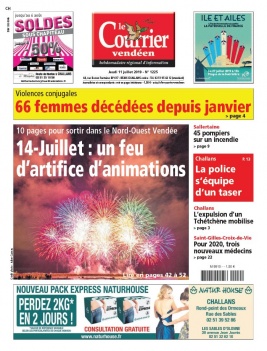Le Courrier Vendéen N°1225 du 11 juillet 2019 à télécharger sur iPad