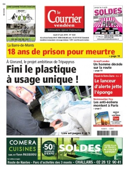 Le Courrier Vendéen N°1223 du 27 juin 2019 à télécharger sur iPad