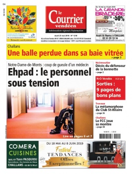 Le Courrier Vendéen N°1218 du 23 mai 2019 à télécharger sur iPad