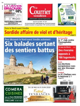 Le Courrier Vendéen N°1217 du 16 mai 2019 à télécharger sur iPad