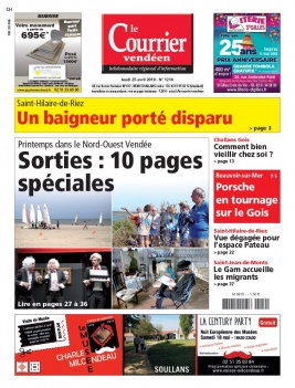 Le Courrier Vendéen N°1214 du 25 avril 2019 à télécharger sur iPad