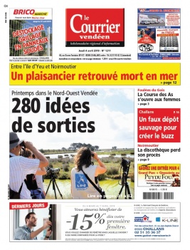 Le Courrier Vendéen N°1211 du 04 avril 2019 à télécharger sur iPad