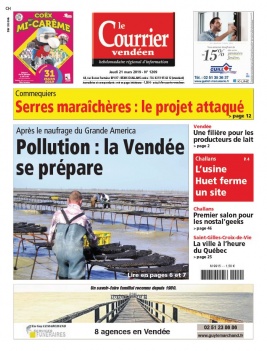 Le Courrier Vendéen N°1209 du 21 mars 2019 à télécharger sur iPad