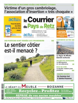 Lisez Le Courrier du Pays de Retz du 29 mars 2024 sur ePresse.fr