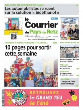 Lisez Le Courrier du Pays de Retz du 05 août 2022 sur ePresse.fr