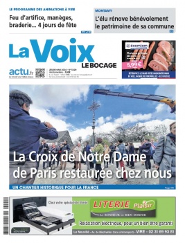 Lisez La Voix - Le Bocage du 09 mai 2024 sur ePresse.fr