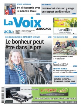 Lisez La Voix - Le Bocage du 25 avril 2024 sur ePresse.fr
