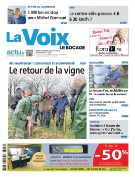 Lisez La Voix - Le Bocage du 29 février 2024 sur ePresse.fr