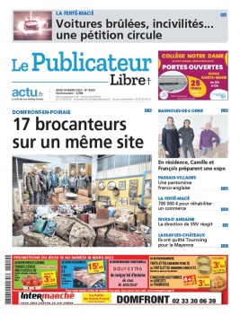 Le Publicateur Libre N°4055 du 16 mars 2023 à télécharger sur iPad