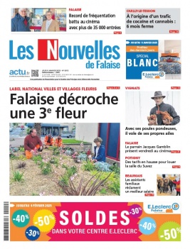 Lisez Les Nouvelles de Falaise du 09 janvier 2025 sur ePresse.fr