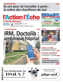 Lisez L'Echo Sarthois du 15 novembre 2024 sur ePresse.fr