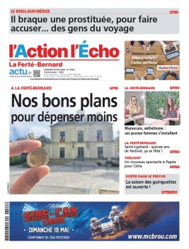 Lisez L'Echo Sarthois du 10 mai 2024 sur ePresse.fr
