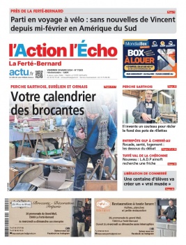 Lisez L'Echo Sarthois du 29 mars 2024 sur ePresse.fr