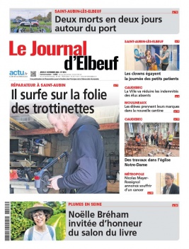 Lisez Le Journal d'Elbeuf du 21 novembre 2024 sur ePresse.fr