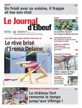 Lisez Le Journal d'Elbeuf du 25 juillet 2024 sur ePresse.fr
