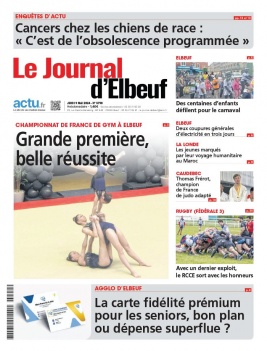 Lisez Le Journal d'Elbeuf du 09 mai 2024 sur ePresse.fr