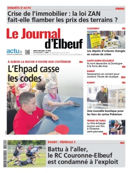 Le Journal d'Elbeuf N°5789 du 02 mai 2024 à télécharger sur iPad