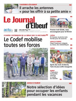 Lisez Le Journal d'Elbeuf du 18 avril 2024 sur ePresse.fr